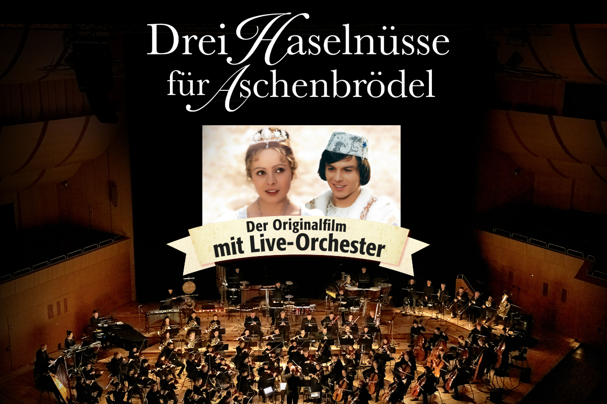 Drei Haselnüsse für Aschenbrödel - Der Originalfilm mit Live-Orchester 2025